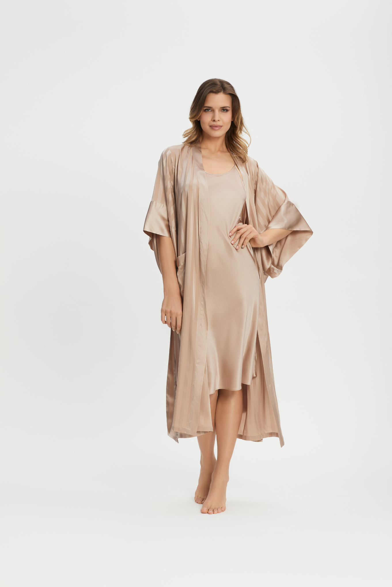 Ilgas šilko kimono SILK STORY