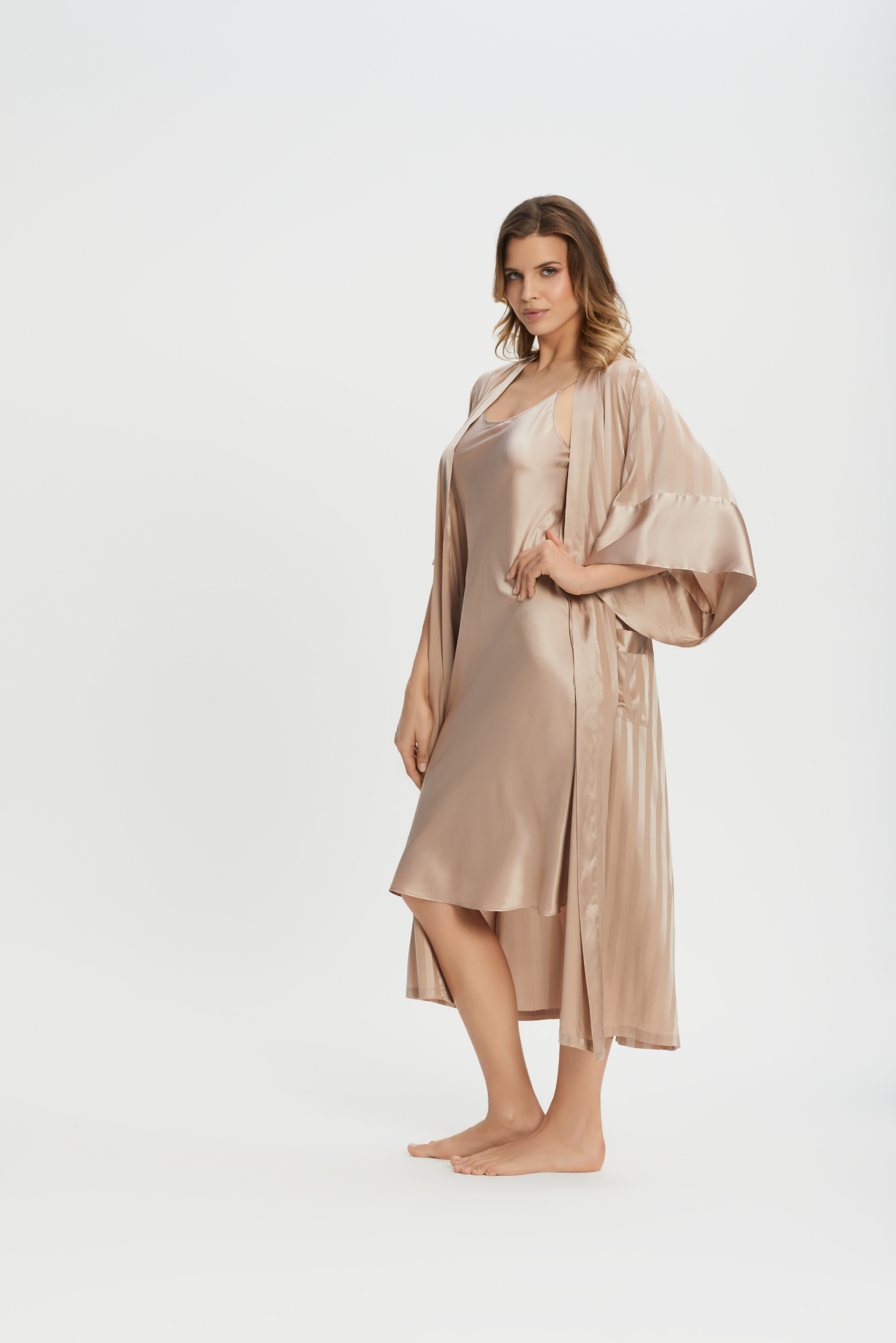 Ilgas šilko kimono SILK STORY