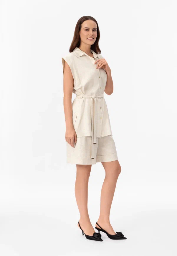 Berankoviai lininiai marškiniai SHINY LINEN