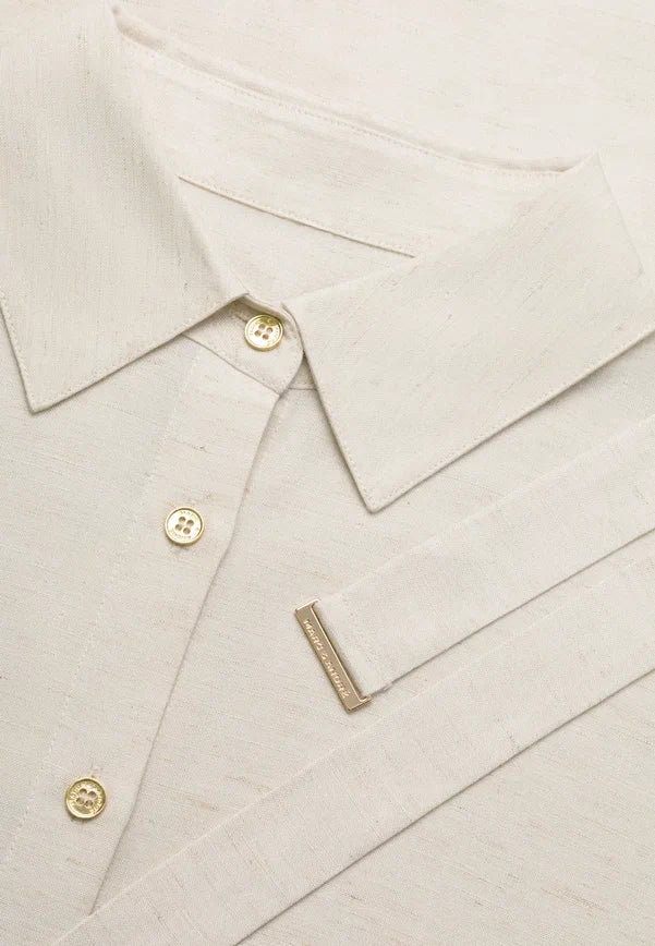 Berankoviai lininiai marškiniai SHINY LINEN