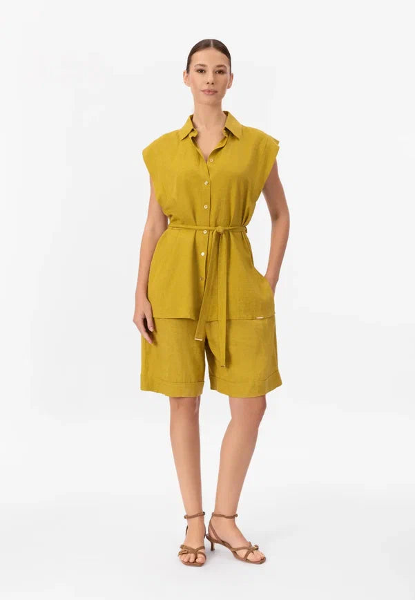 Berankoviai lininiai marškiniai SHINY LINEN