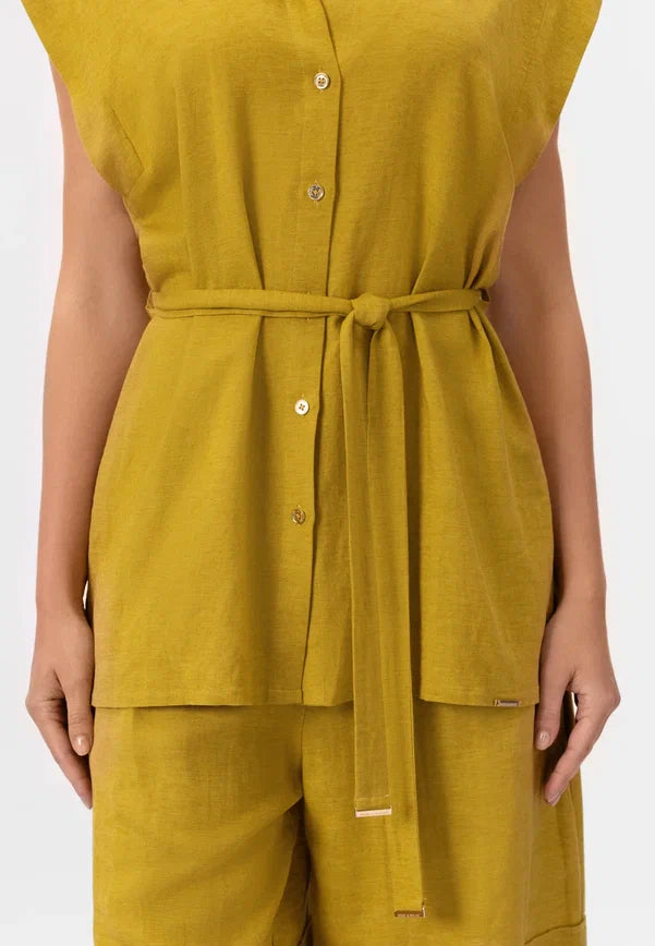 Berankoviai lininiai marškiniai SHINY LINEN