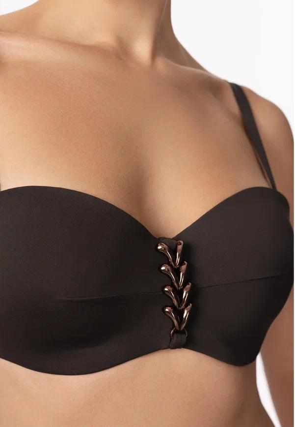 Formuojanti bandeau tipo bikini liemenėlė HYPNOTIC