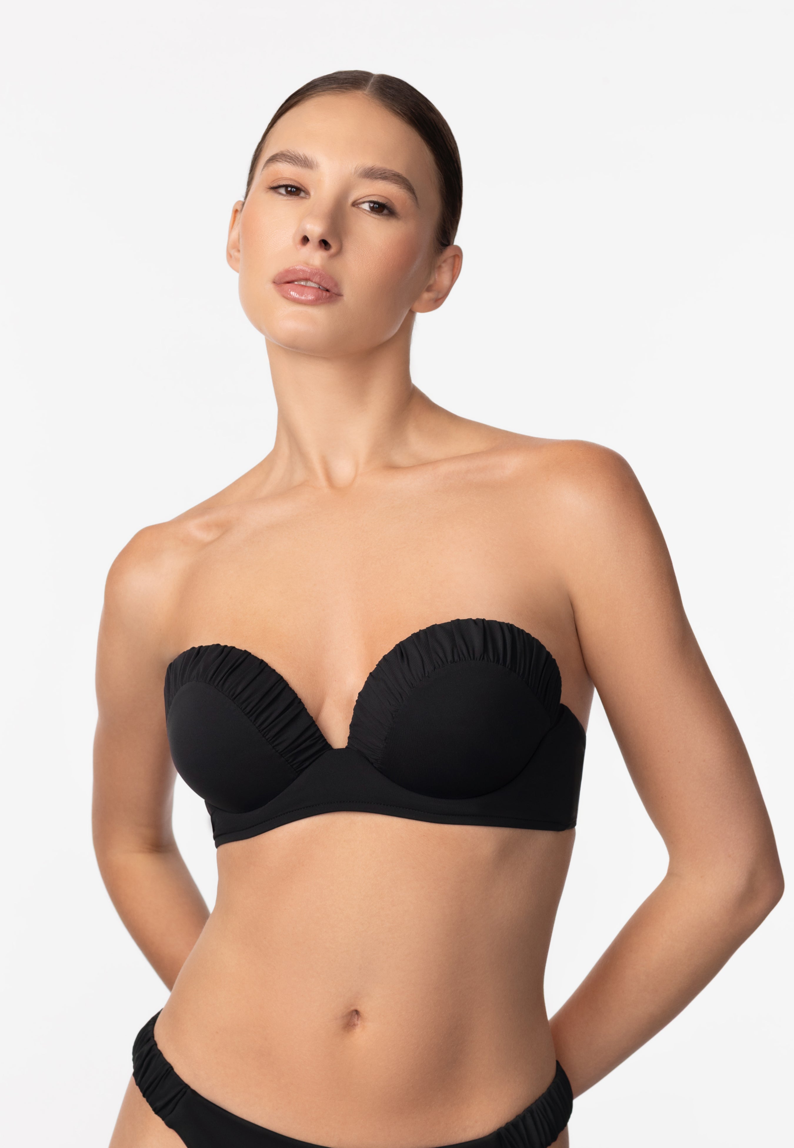 Bandeau bikini viršus SO CHIC