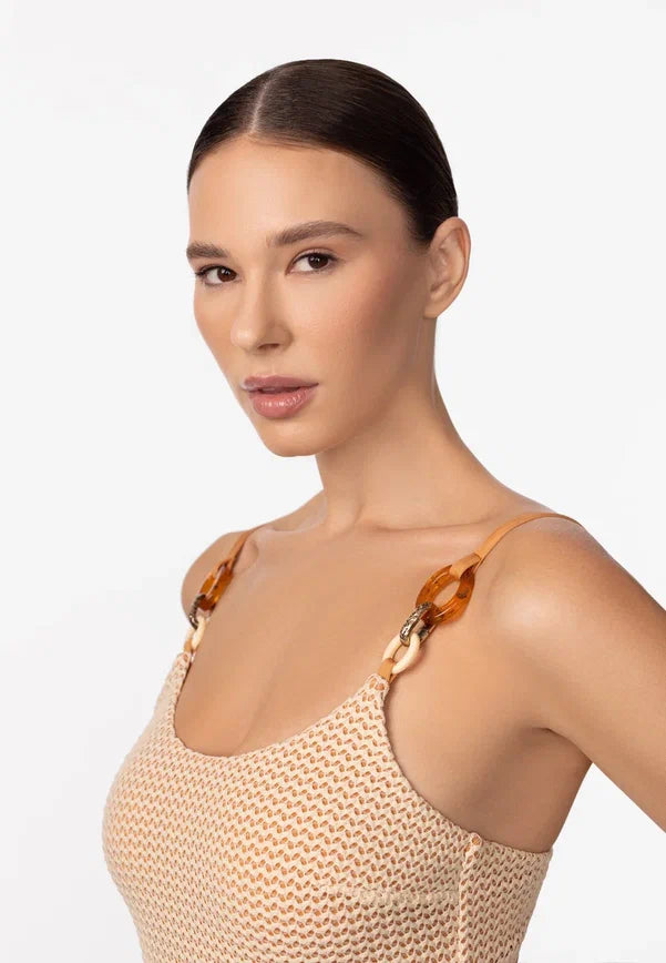 Vientisas maudymosi kostiumėlis AMBER LIGHT