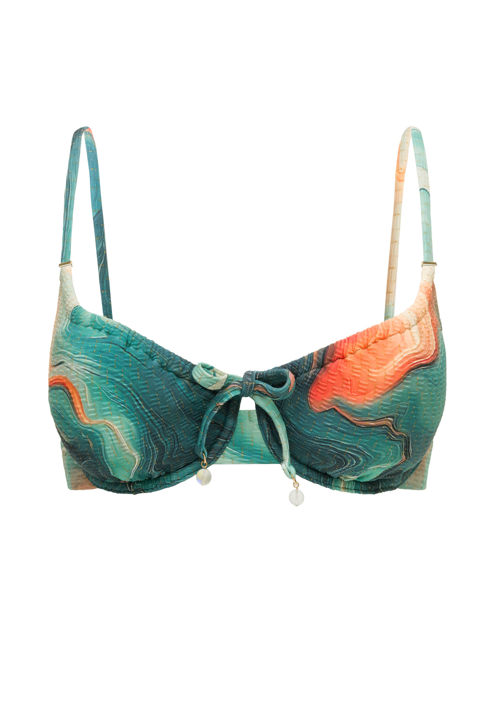 Bikini liemenėlė su lankeliais SEA SWIRLS