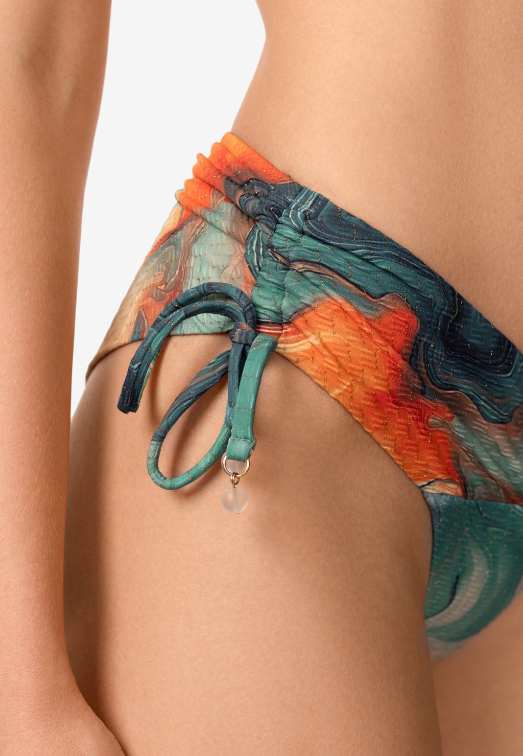 Bikinio kelnaitės vidutiniu liemeniu SEA SWIRLS