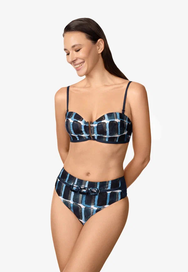 Aukšto liemens brazilian tipo bikinio kelnaitės ELEVATED MIND