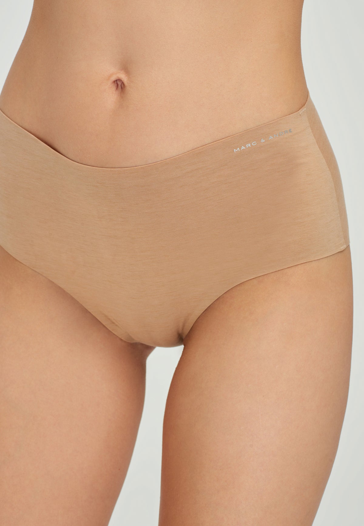 Besiūlės paaukštinto liemens medvilninės kelnaitės COTTON LINE