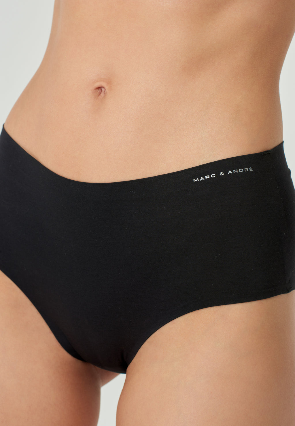 Besiūlės paaukštinto liemens medvilninės kelnaitės COTTON LINE