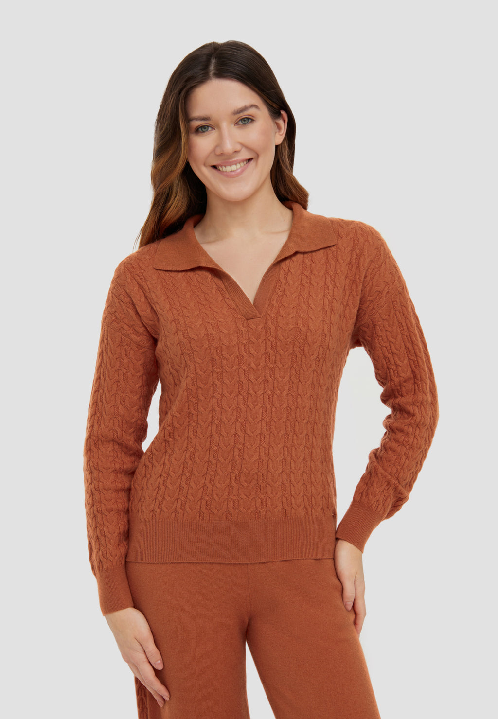 Polo megztinis OCEAN BRAIDS