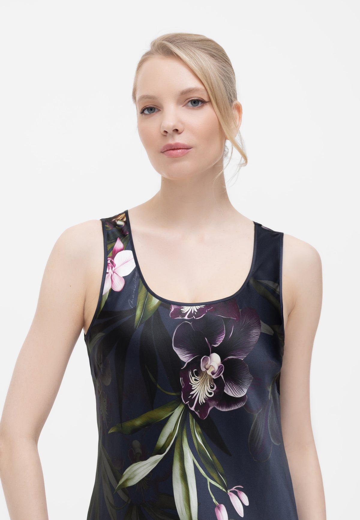 Šilko naktiniai ORCHID BLACK