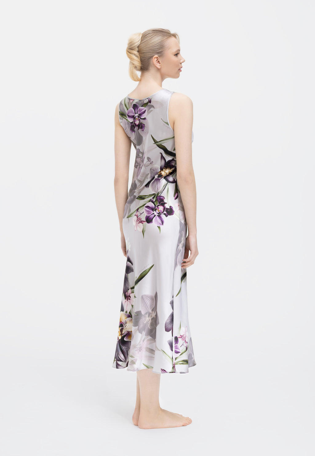 Šilko naktiniai ORCHID WHITE