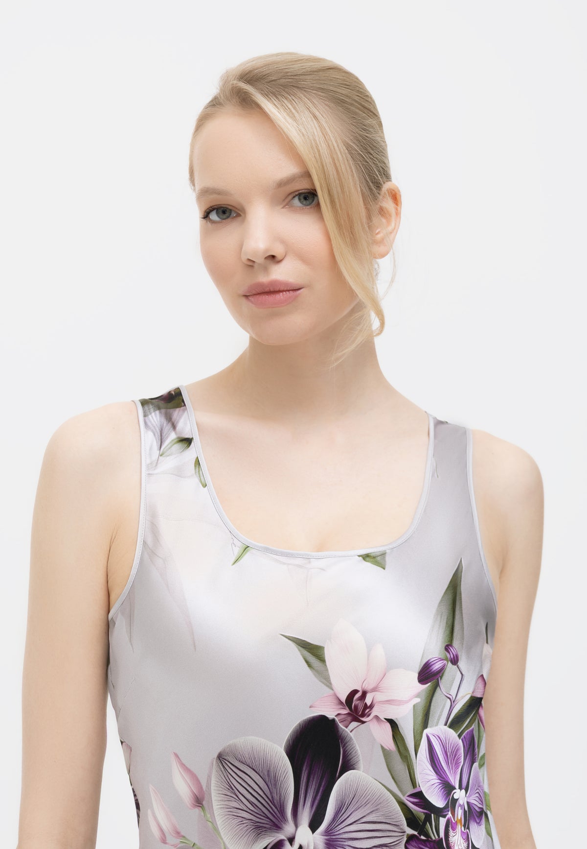 Šilko naktiniai ORCHID WHITE