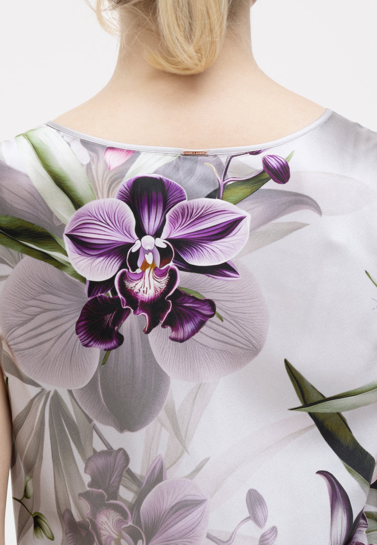 Šilko naktiniai ORCHID WHITE